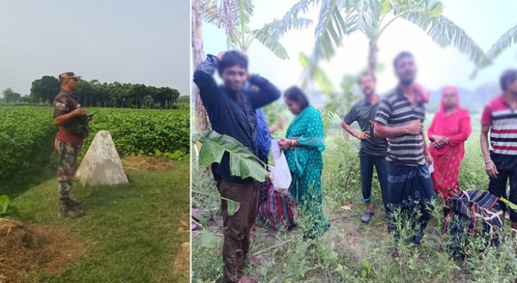 চুয়াডাঙ্গার দর্শনা সীমান্তে ১১ জনকে পুশইন চেষ্টা রুখে দিল বিজিবি